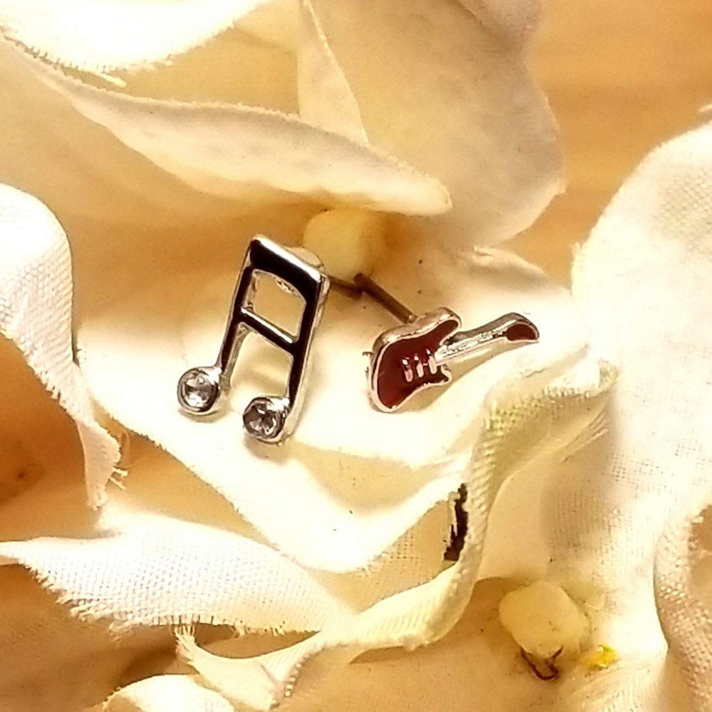 💍 Music Guitar 🎸 bundle earrings